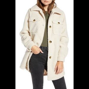 Faux Fur Teddy Coat NWOT